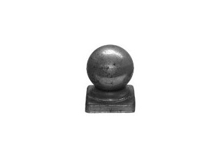 Декоративная заглушка с шаром 50х50 18780-50